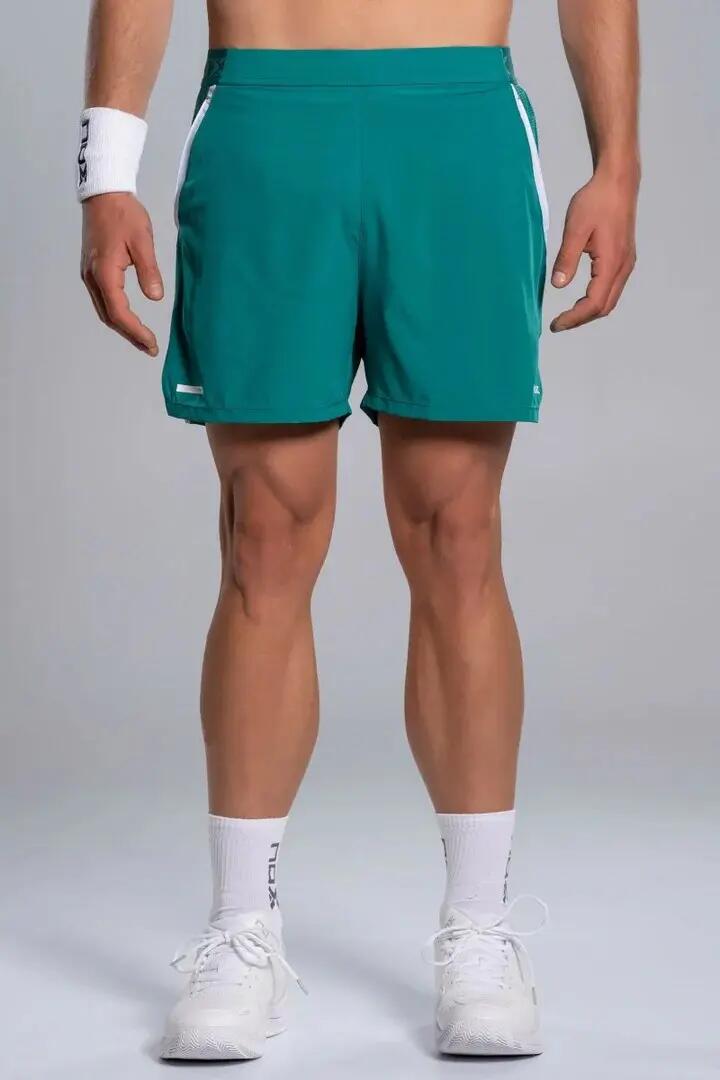NOX Uomo PRO Verde scuro Short da padel 5/9