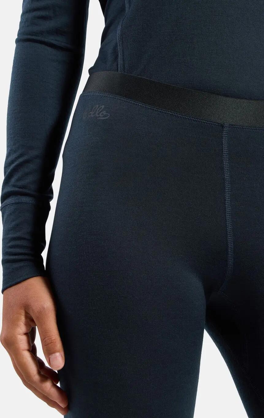 Calzamaglie Baselayer Odlo Merino 200 Edizione "80 anni" Blu Donna 4/5