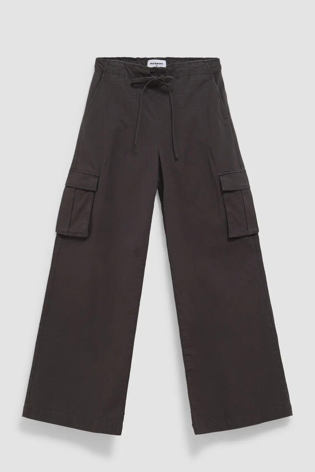 Pantalón Jogger de Mujer Blue Banana de Algodón Orgánico Evo Antracita 3/3