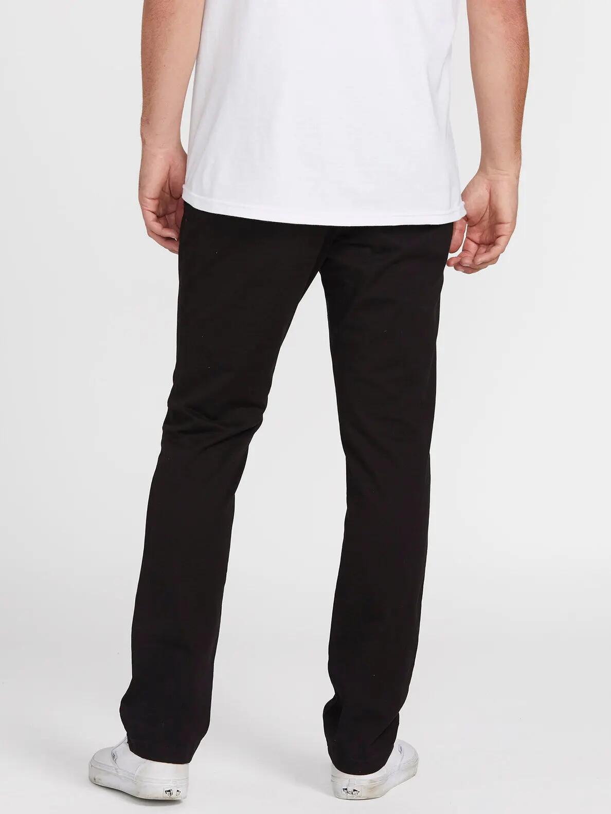 Pantalón - Monopatín - Unisex - Slim chino, largo - Volcom Frickin Slim - Black 2/2