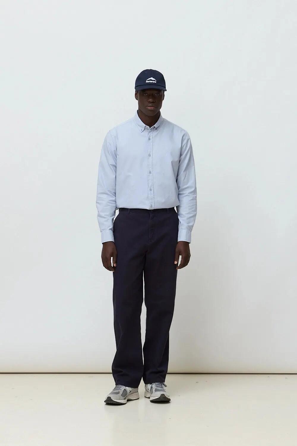 Pantalón Chino Blue Banana de 100% Algodón Orgánico Matt Azul Marino 3/4