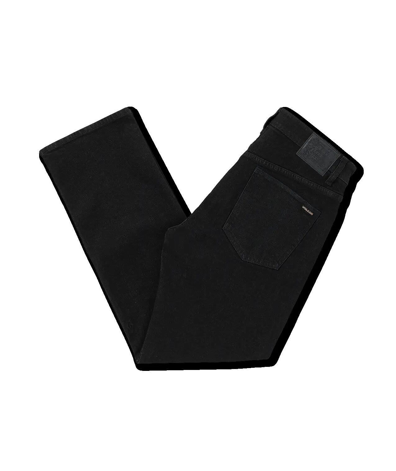 Calça jeans — Monopatinagem — Unissex — Modown Denim — Preto 2/2