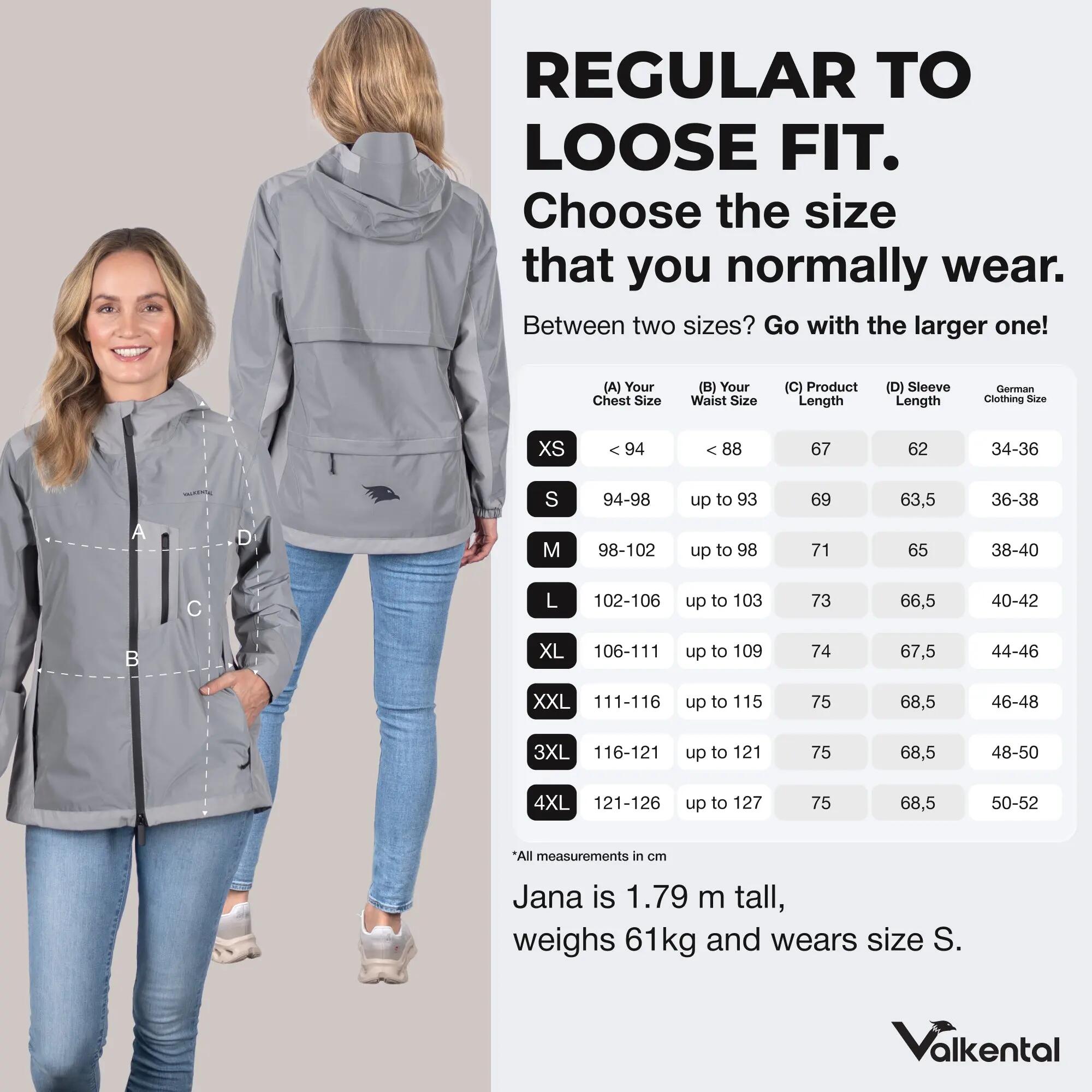 Veste imperméable vélo femme respirante et réfléchissante - capuche pour casque 7/8