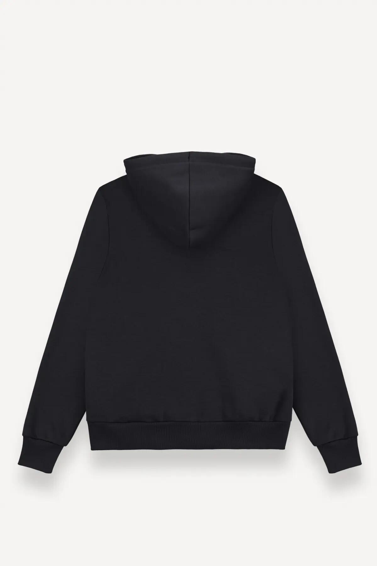 Jaqueta Colmar Modelo 62000049r Full Zip Hoodie With Pock Cor Preto 5/5