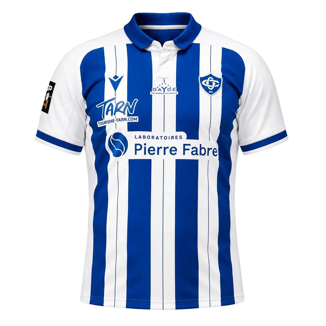 Tricou Replică De Deplasare Castres Olympique 2026/2027