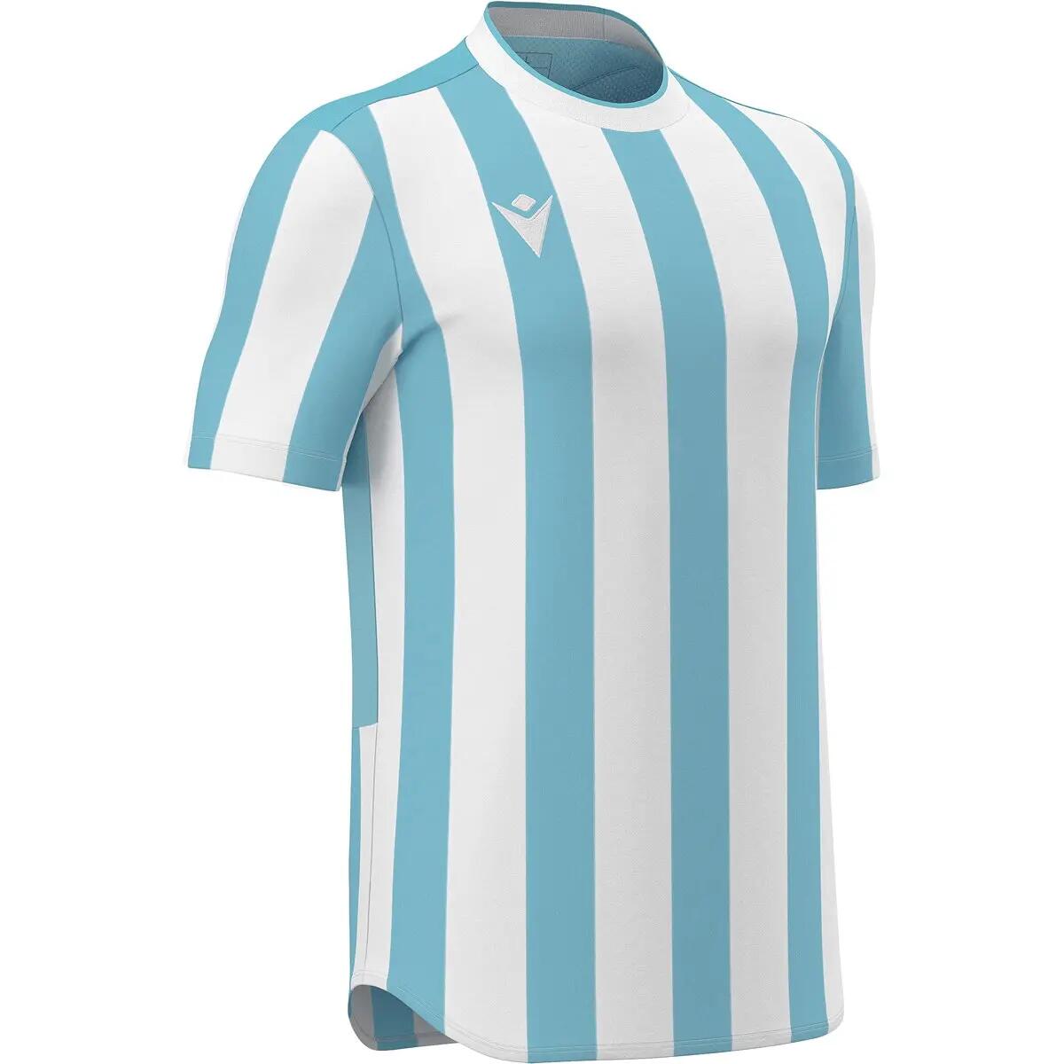 Maillot de football manches courtes - macron legion - bleu ciel/blanc 1/5