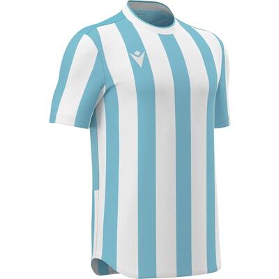 Shirt - voetbal - heren - macron legion - korte mouw, ademend - hemelsblauw/wit