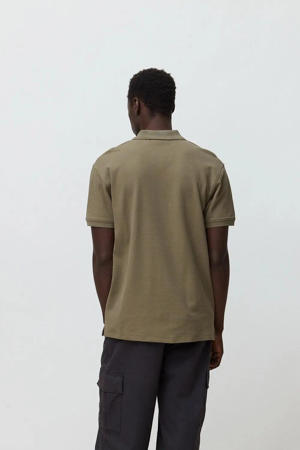 Polo Blue Banana de 100% Algodón Orgánico Nature Olive Green 2/4