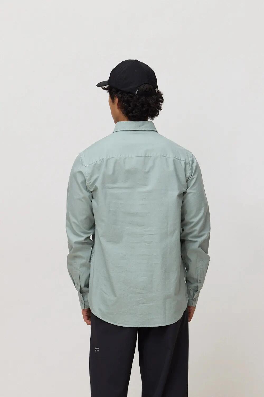 Camisa Blue Banana de 100% Algodón Orgánico Loom Sage 2/4