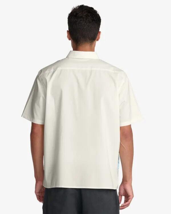 Camisa - monopatín - unisex - manga corta - alohana - beige 2/2