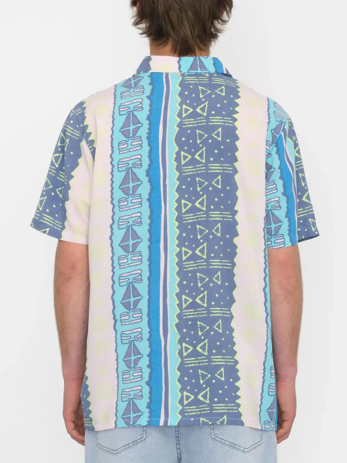 Camiseta Monopatín Unisex - Manga corta - Bold Moves Azul 2/2