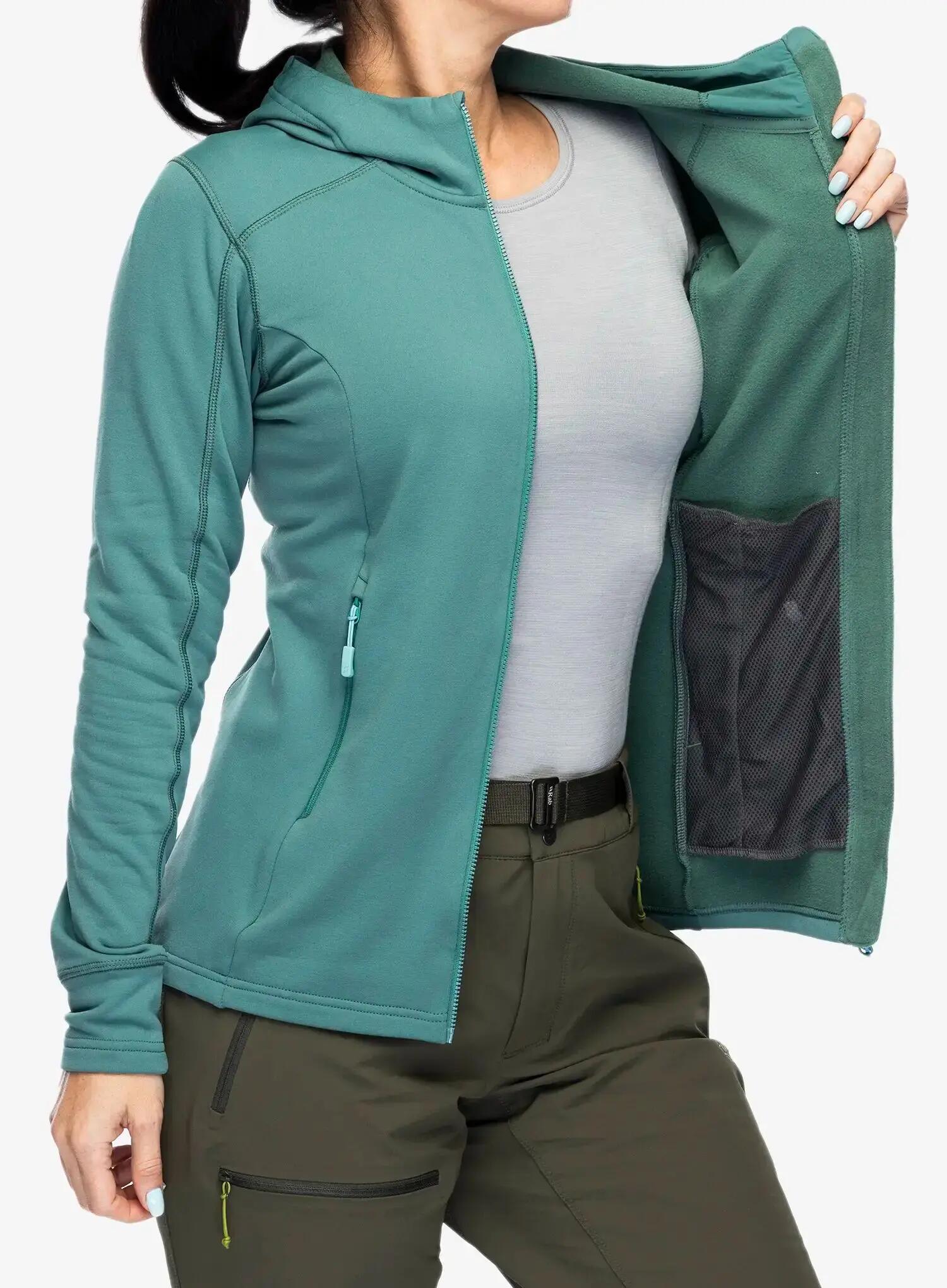 Bluza polarowa damska Rab Modulus Hoody 4/7