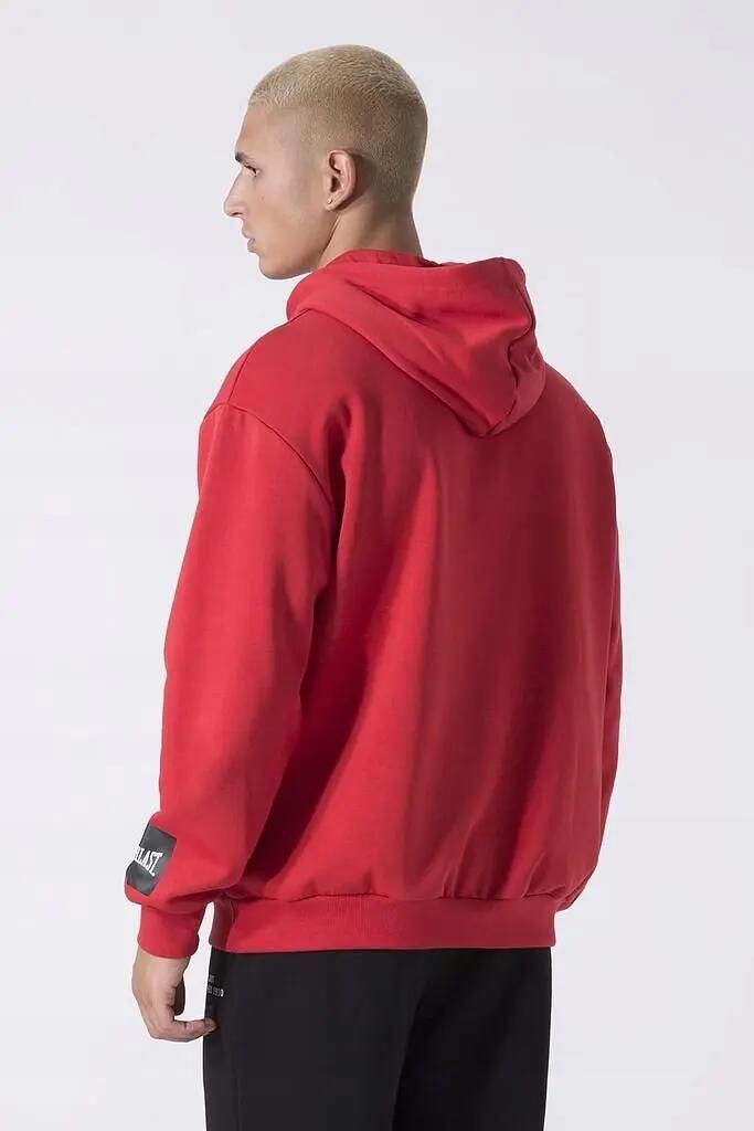 Men - Sportswear - Hoodie - Regular Fit, Fleece-Lined - Rot 5/5
