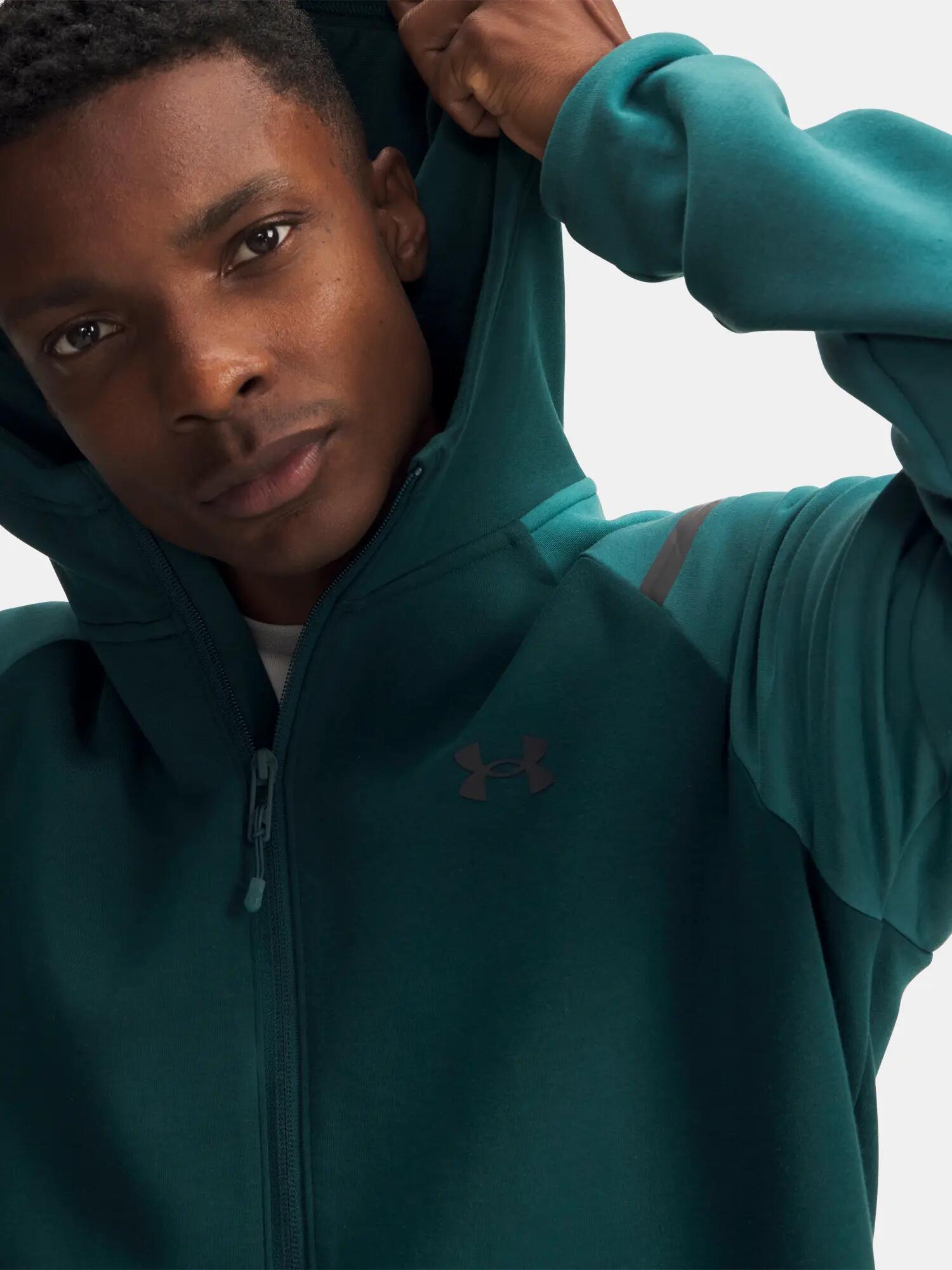 Férfi pulóver Under Armour UA Unstoppable Flc FZ HD EU 3/3