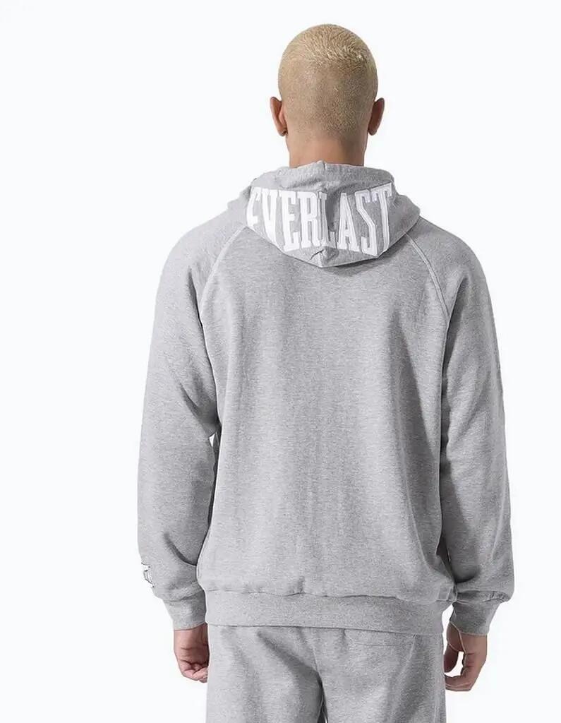 Everlast Men's Zip Sweatshirt - Grey 3/5