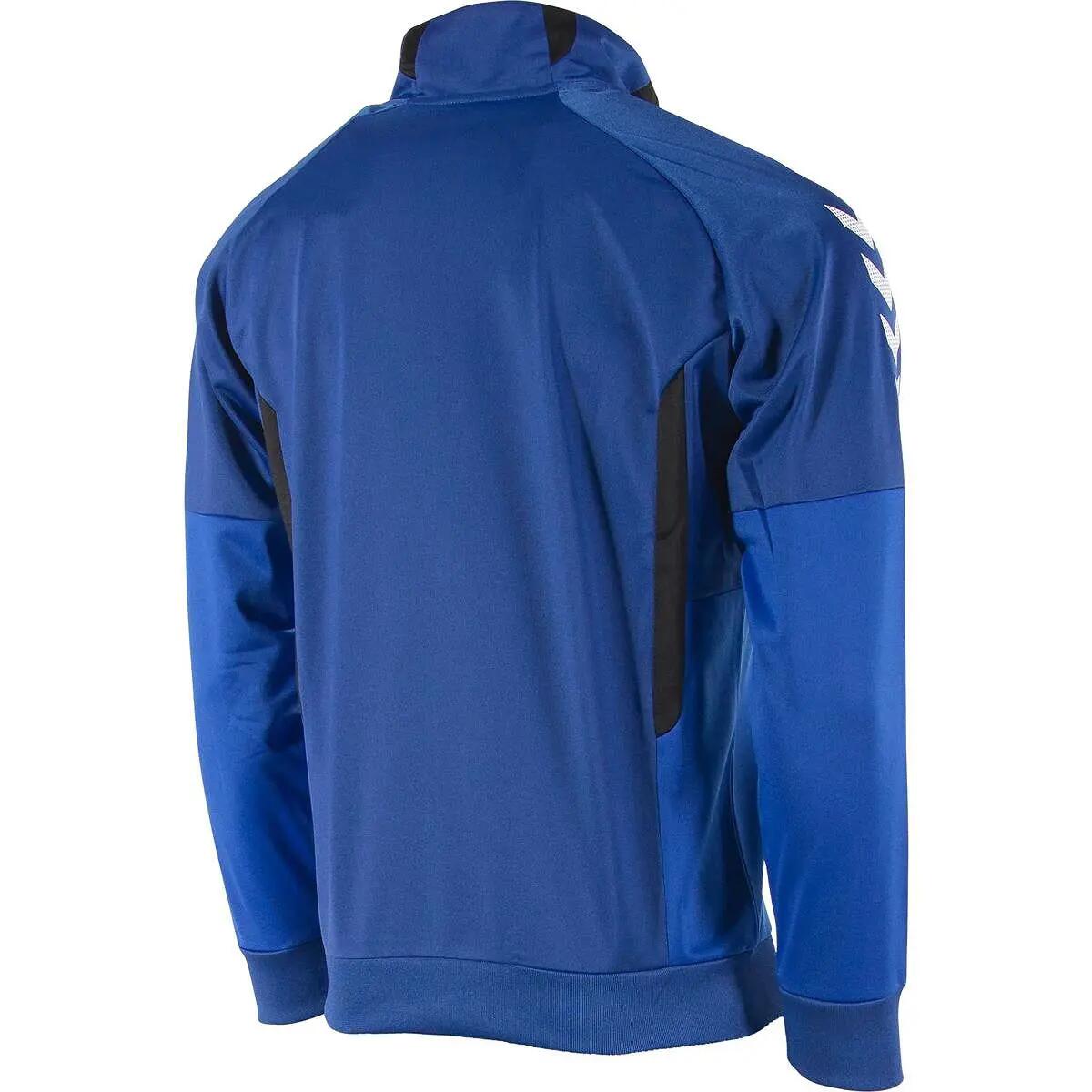 Kinder - Sport - Trainingsjacke - Polyester - Hummel Authentic - Royal/Schwarz 4/5