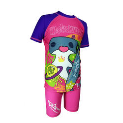 Hammerhead Shark Sun Protection Short Sleeve 2 pcs Suit