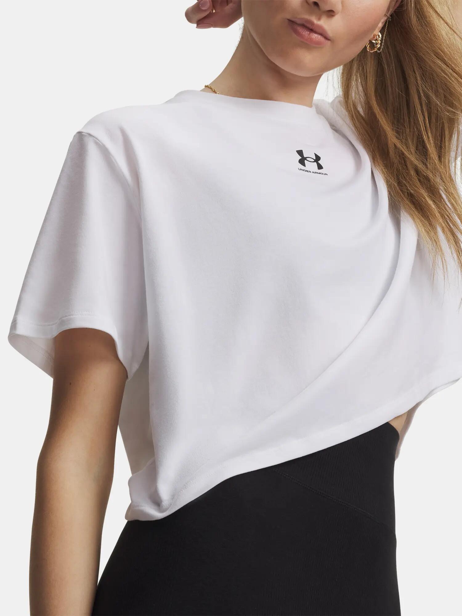 Női póló Under Armour UA Rival Boxy Tee Solid 3/3