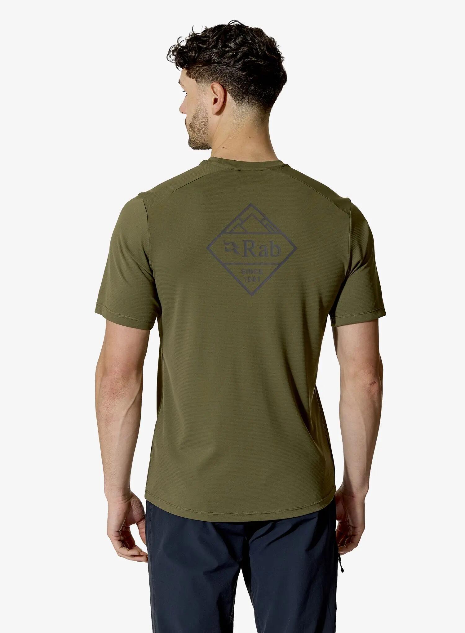 Koszulka z nadrukiem Rab Force Stamp Tee 4/5