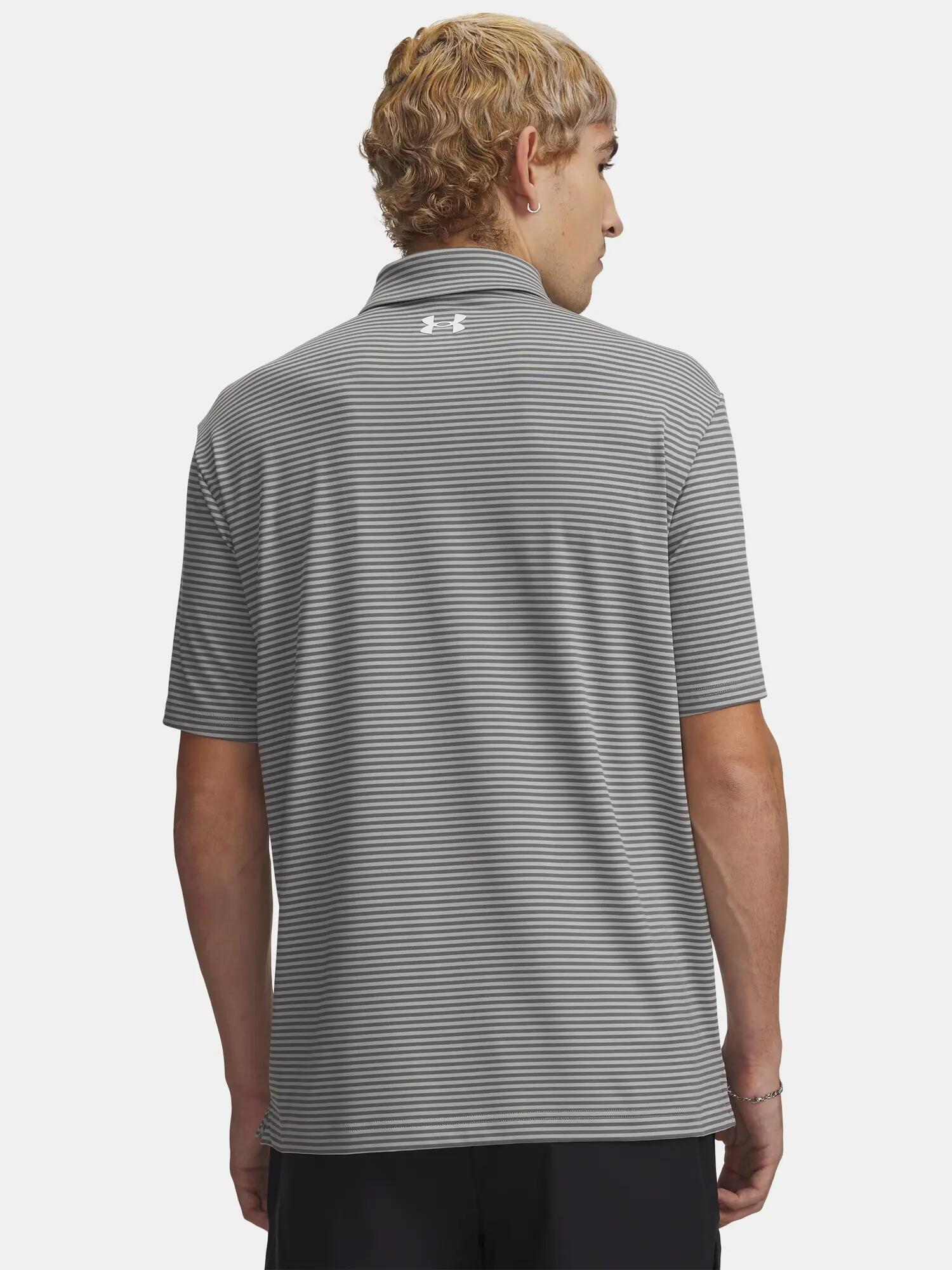 Férfi Under Armour UA Plyoff 3.0 Stripe Polo LB póló 2/3