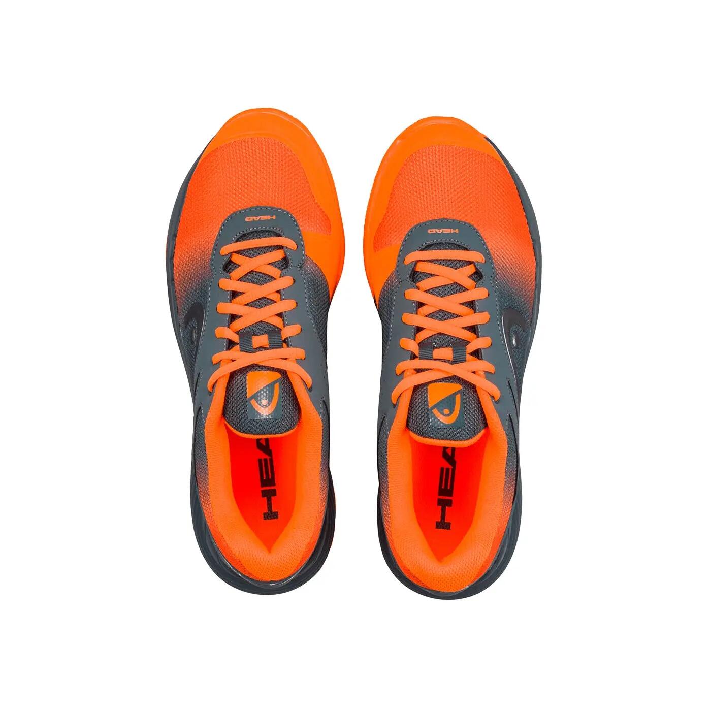 HEAD Sprint Evo 2.0 Clay Men Gr. 45 dark grey-neon orange DGOR 5/5