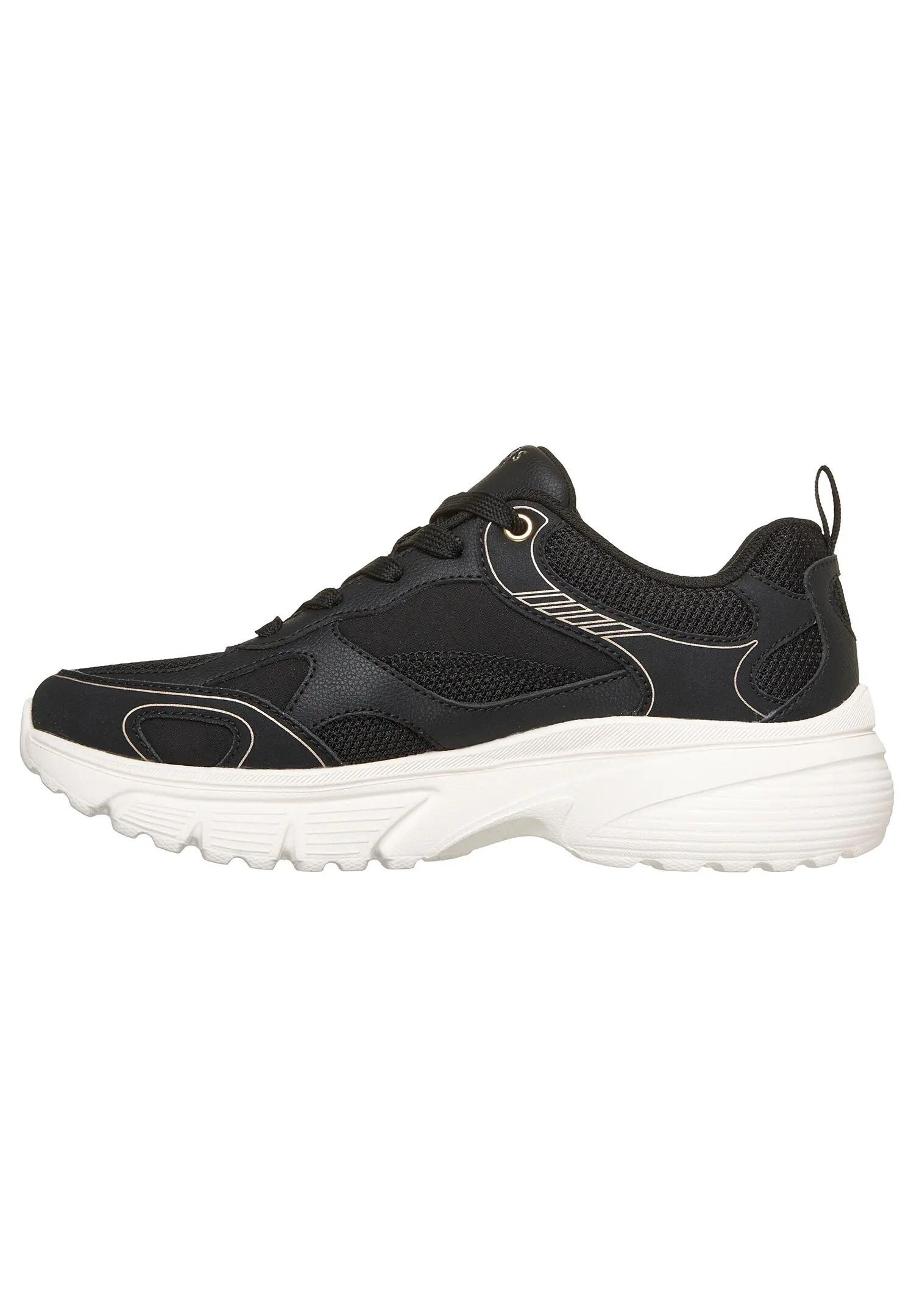 Skechers Damen E Clypse Lite Lunar Walks Sneaker Black 3/3