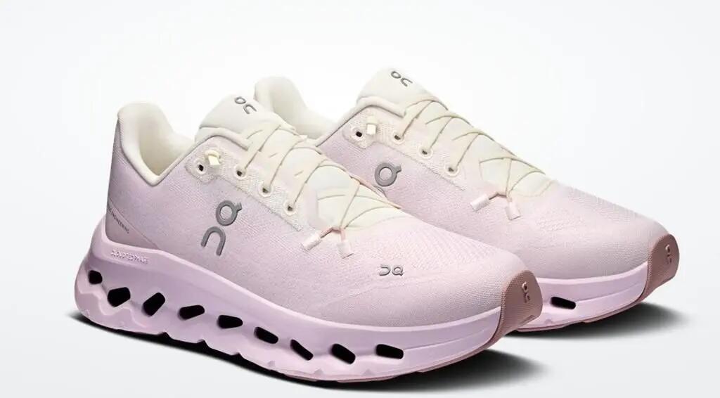 Chaussures ON Cloudtilt - running urbain léger - rose. 6/6