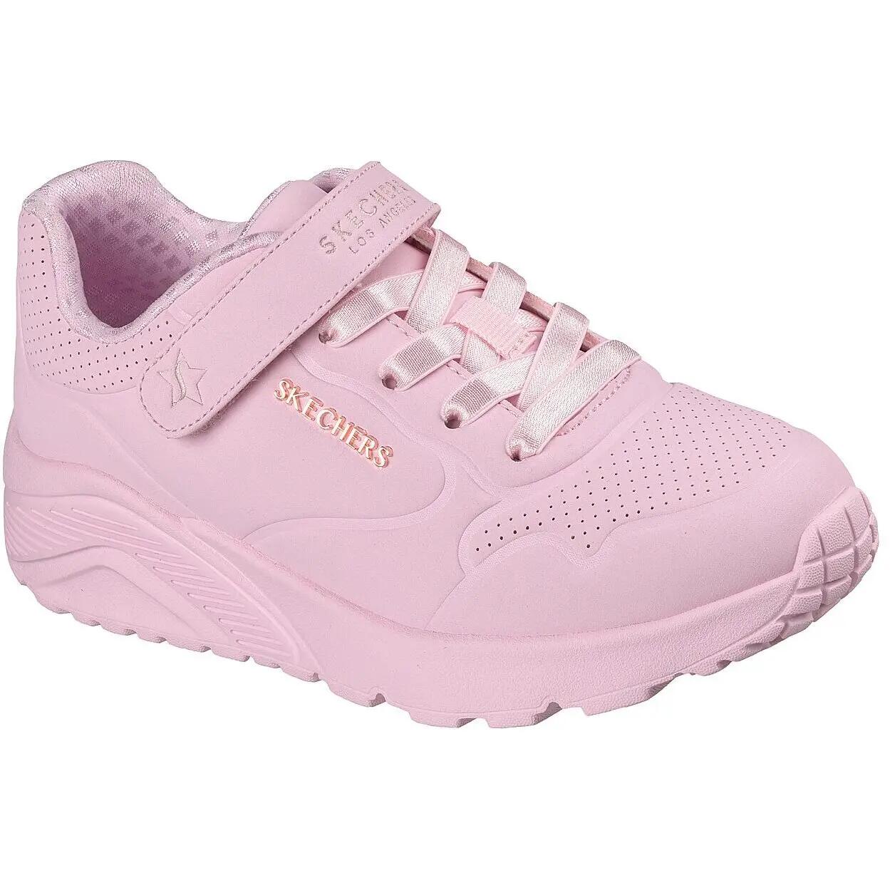 Pantofi sport copii Skechers Uno Lite-star Icon, Roz