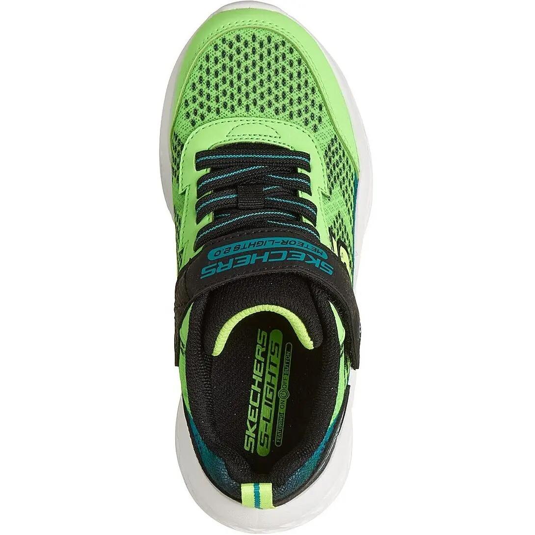 Baskets Skechers Meteor-lights 2.0, Vert, Enfants 2/5