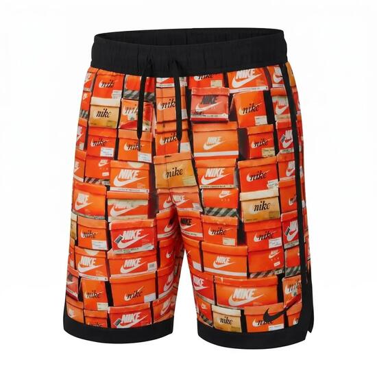 Short - Natation - Garçon - Séchage rapide - Stacked Fadeaway - Orange