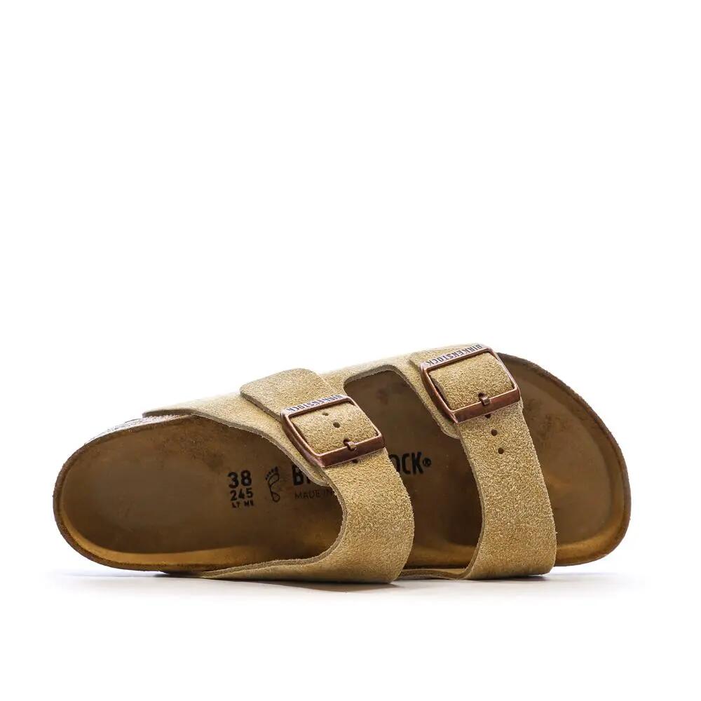Birkenstock Arizona Latte Unisex Sandalen 5/7