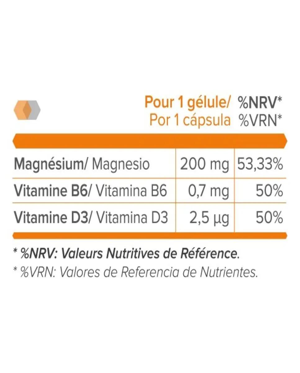 Magnésio + Vitaminas B6 + D3 120 Cápsulas SportDone 2/2