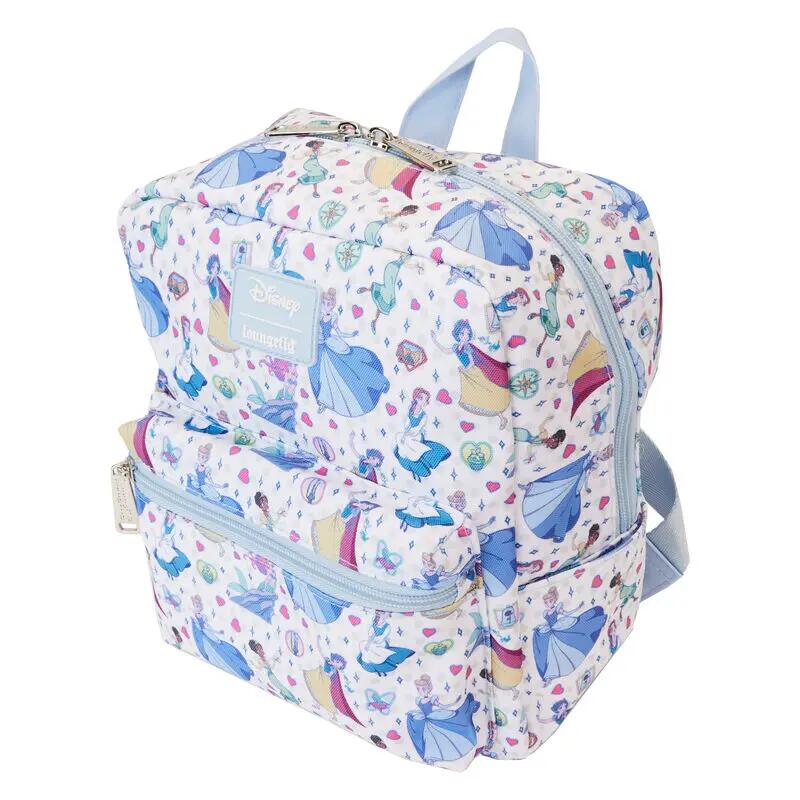 Sac à dos en nylon fille Loungefly Loungefly Disney Princess Manga 3/4