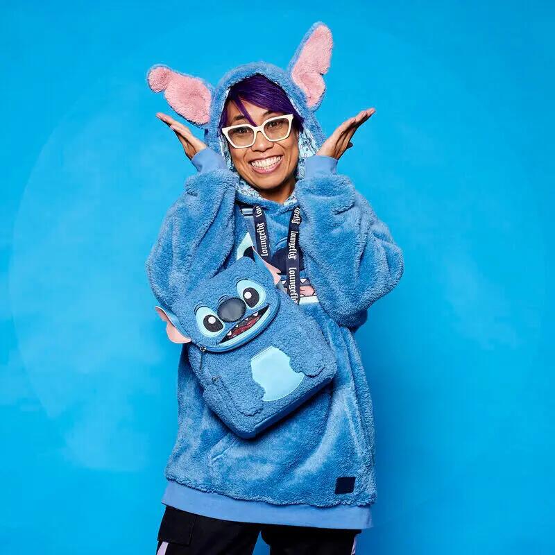 Mochila de pelúcia Loungefly Loungefly Disney Stitch 6/7