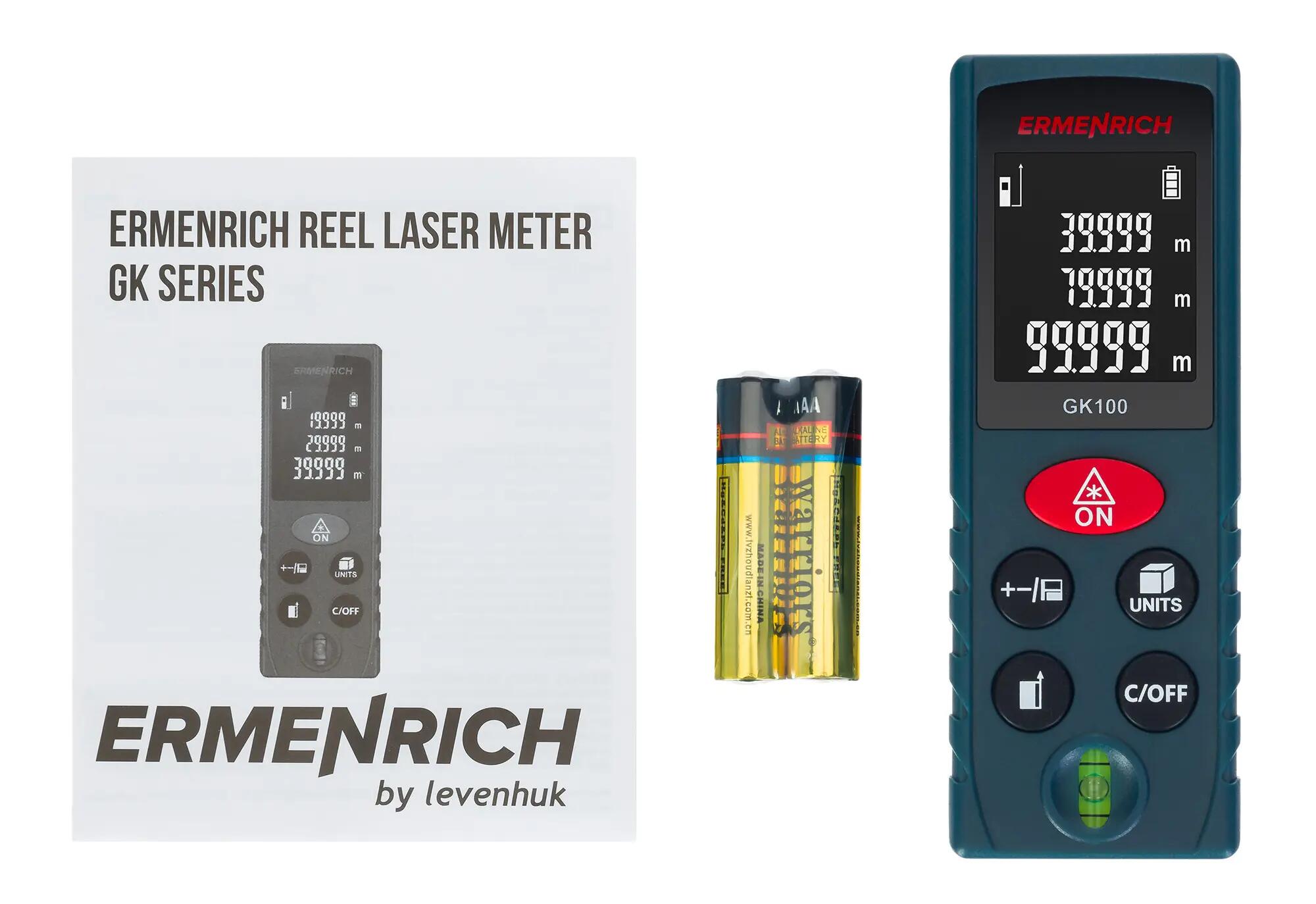 Misuratore laser Ermenrich Reel PLUS GK100 2/5