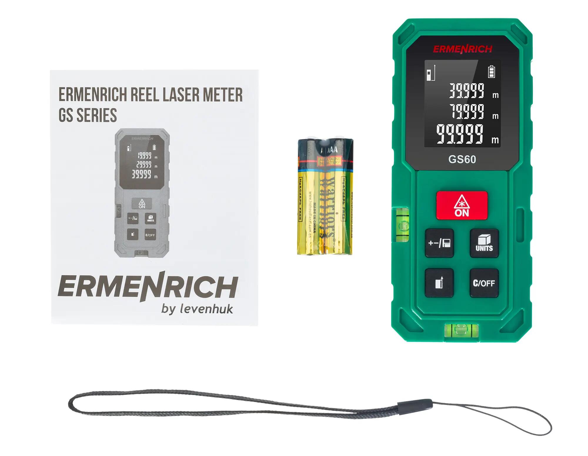 Misuratore laser Ermenrich Reel PLUS GS60 2/5