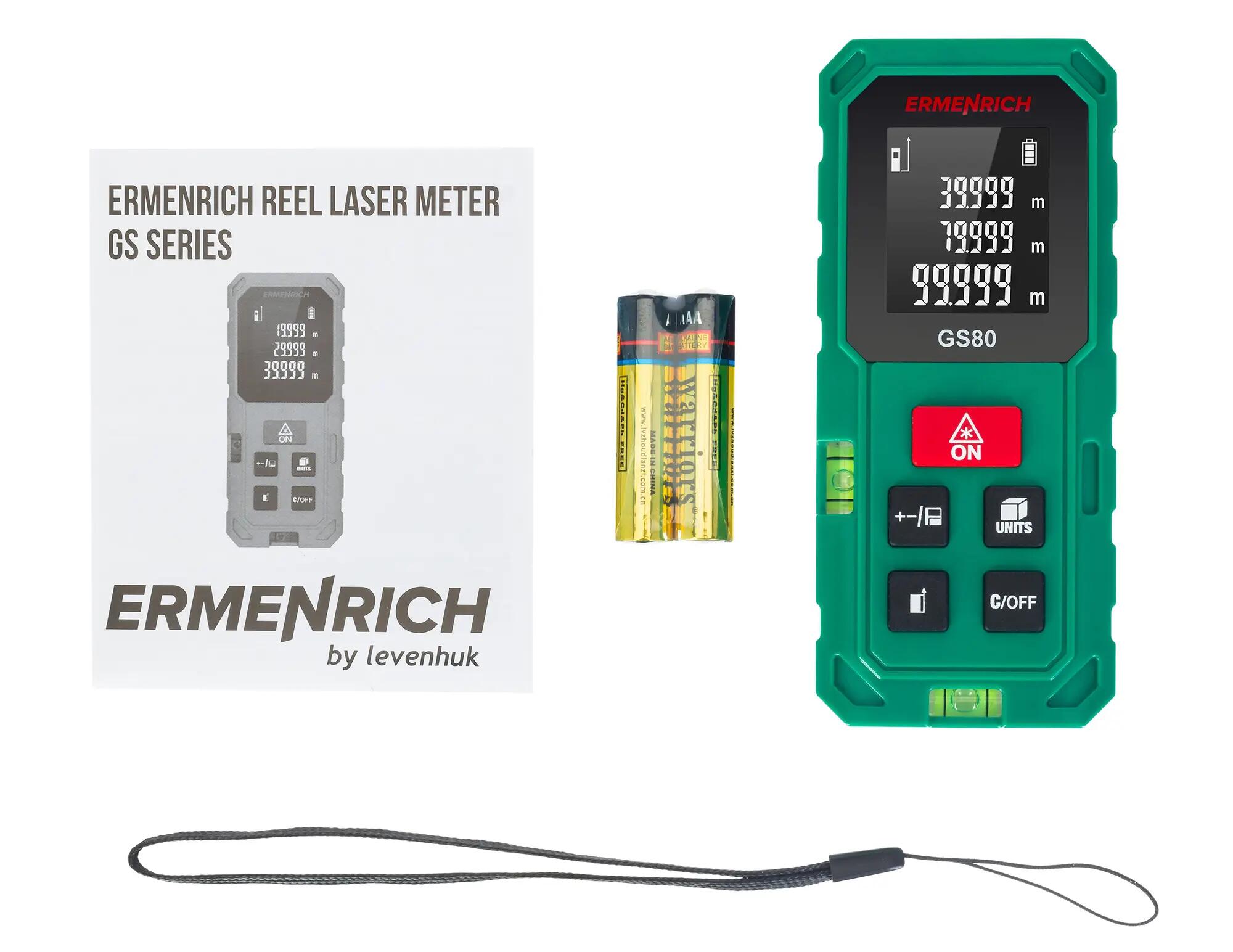 Misuratore laser Ermenrich Reel PLUS GS80 2/5