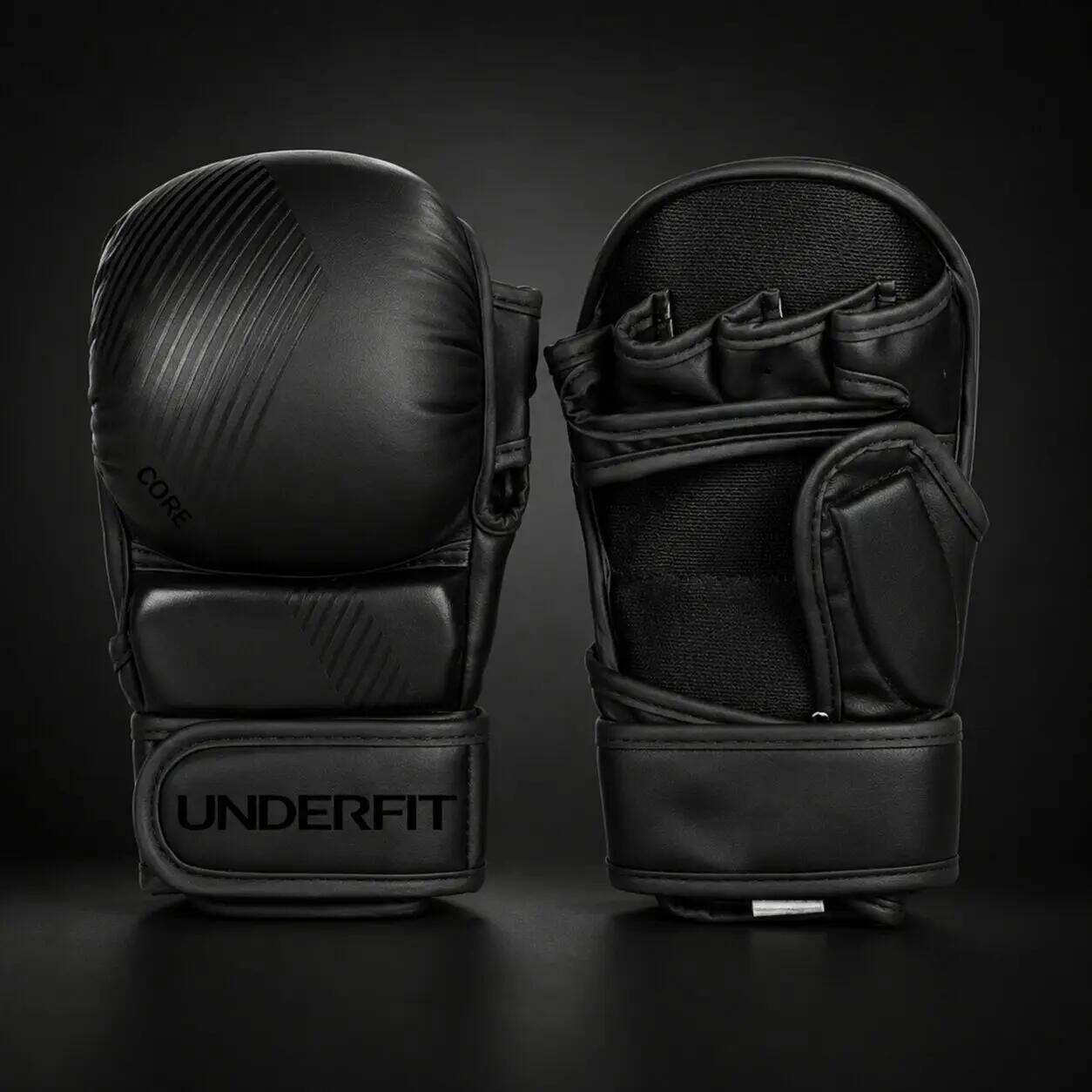 Rękawice MMA sparingowe UNDERFIT Core czarne 7 oz M 2/6