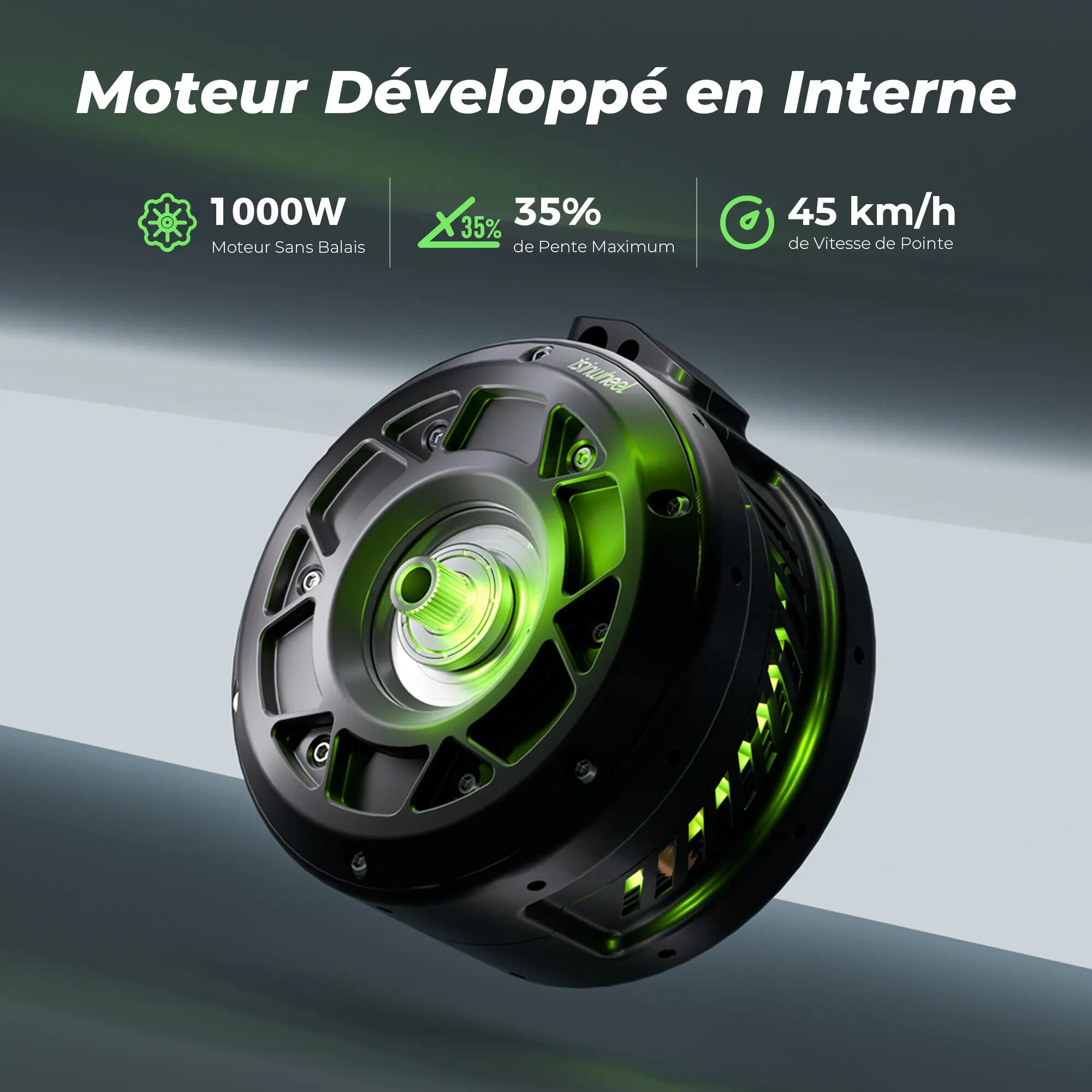 Adulte Mobilité urbaine Trottinette électrique autonomie 60 km double freinage 10/17
