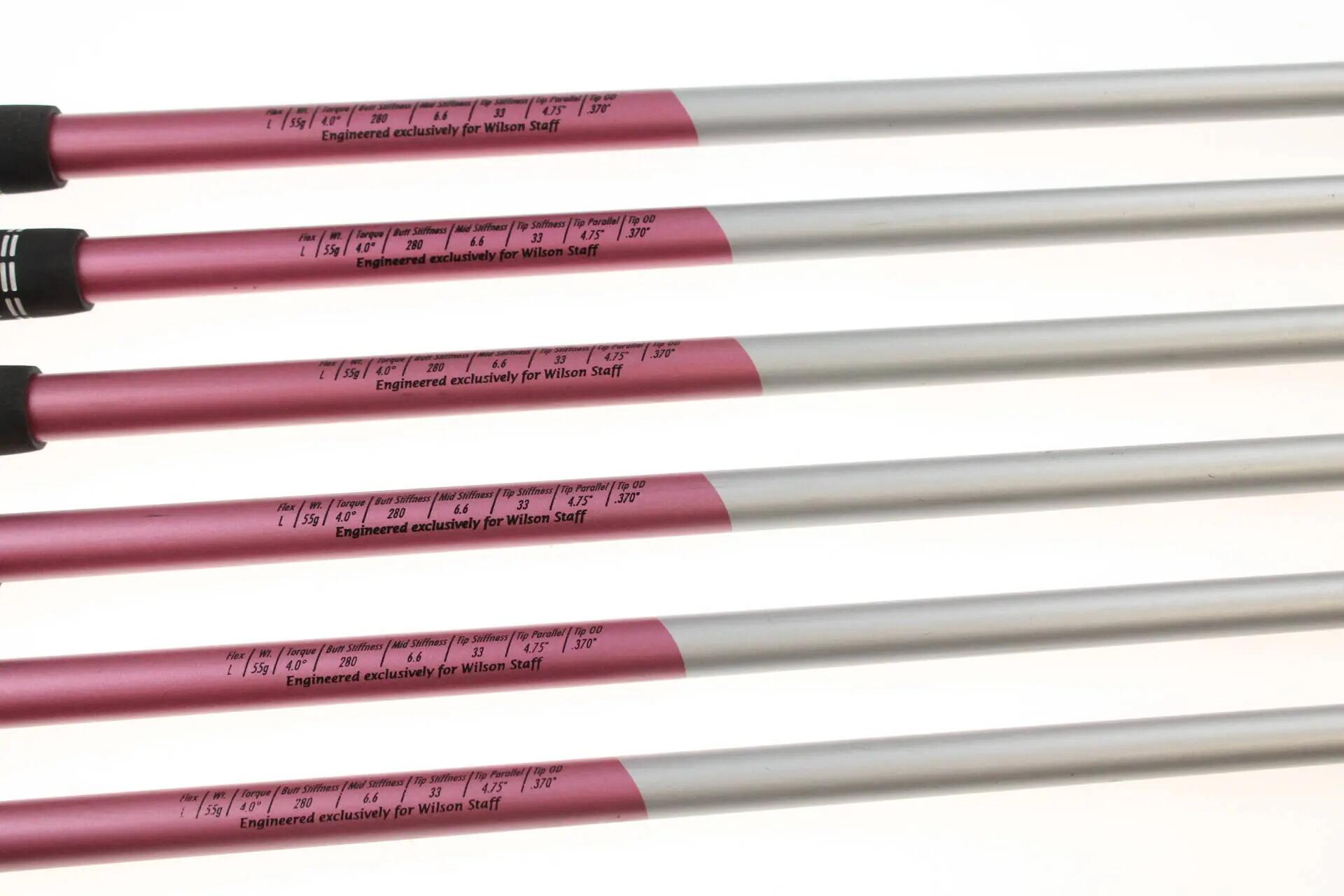 Seconde vie - Wilson Ladies Staff Luxe RH 6-PW-SW Iron Set - Good 5/6