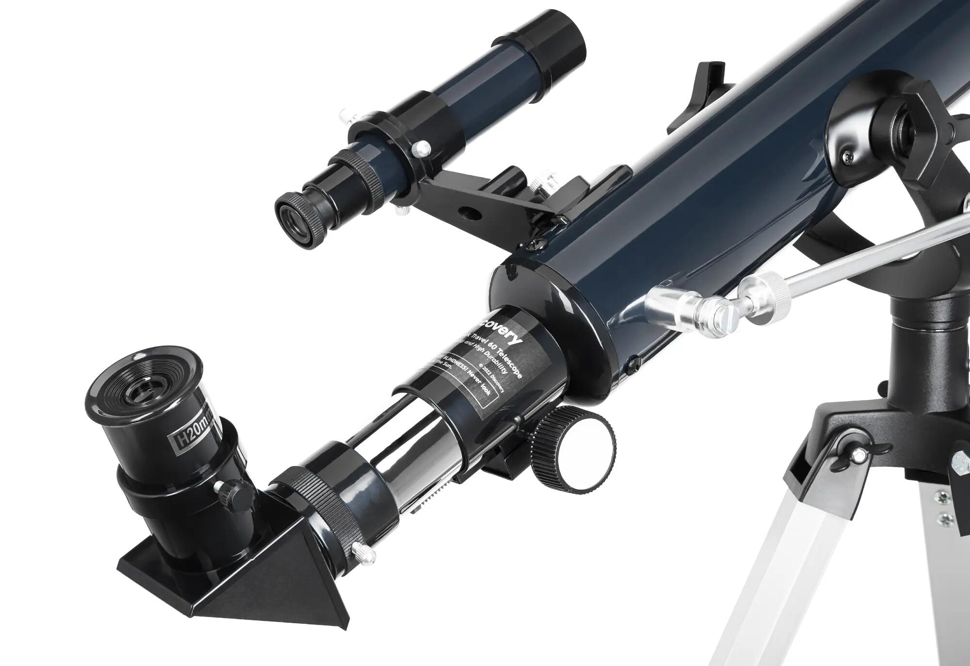 Levenhuk Discovery Spark Travel 60 Telescope with book in English 11/15