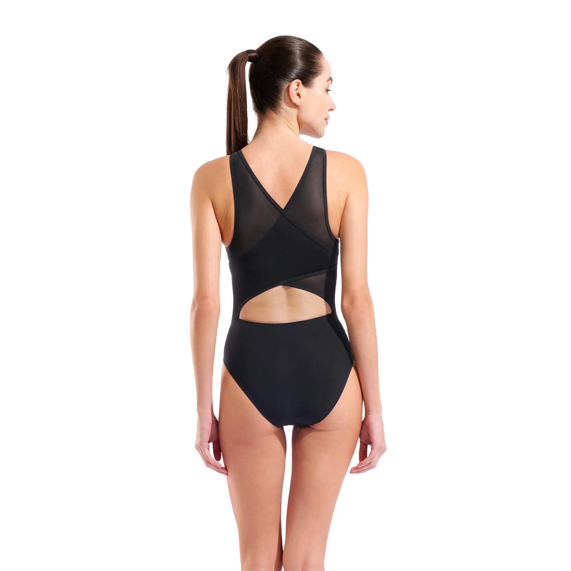 Arena Damen Badeanzug Mesh Swimsuit Cross Back 011718 10/11