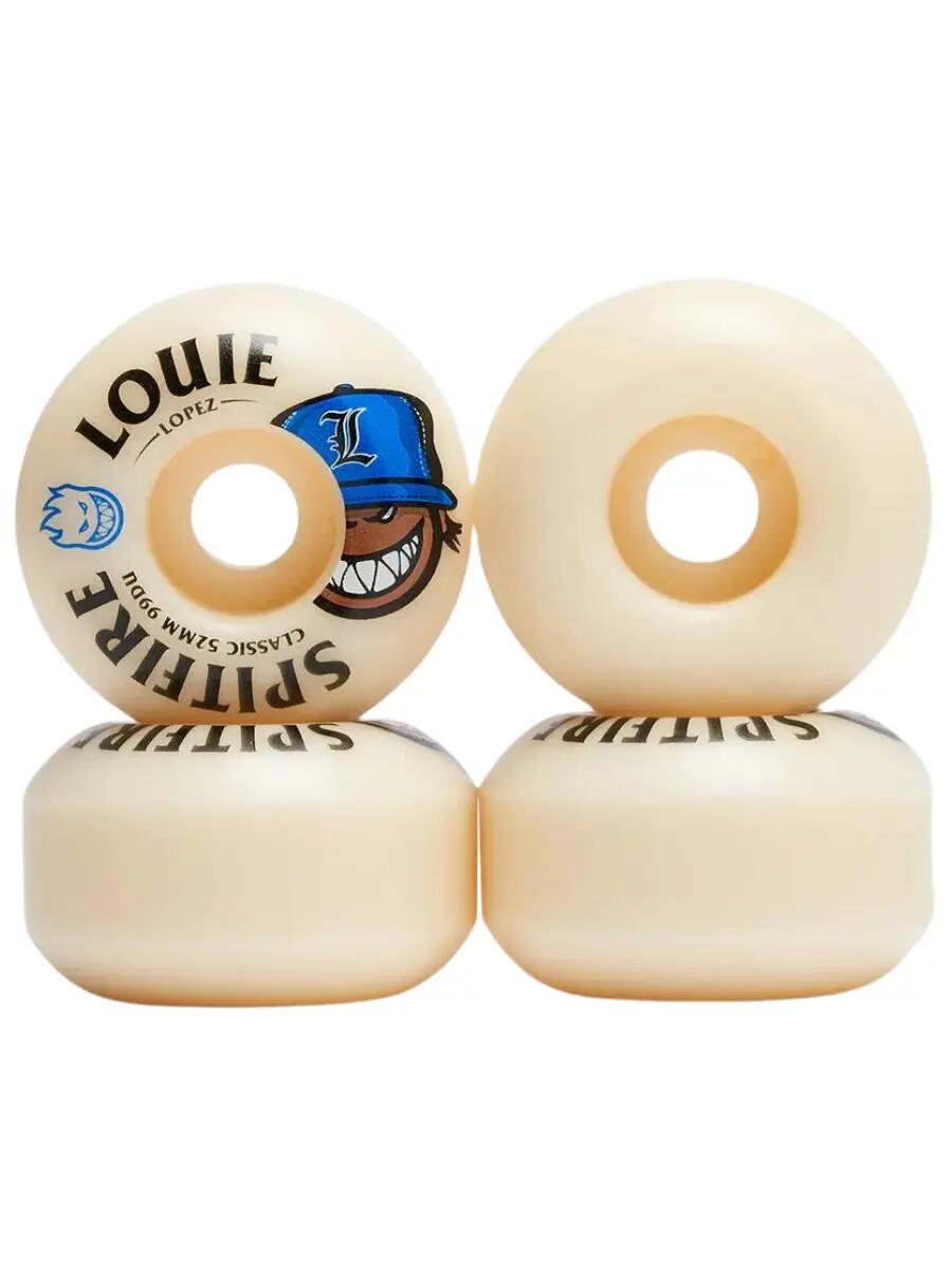 Ruedas de skate - Skate - Unisex - 55mm, 99A, Formula Four Classic - Blanco 2/2
