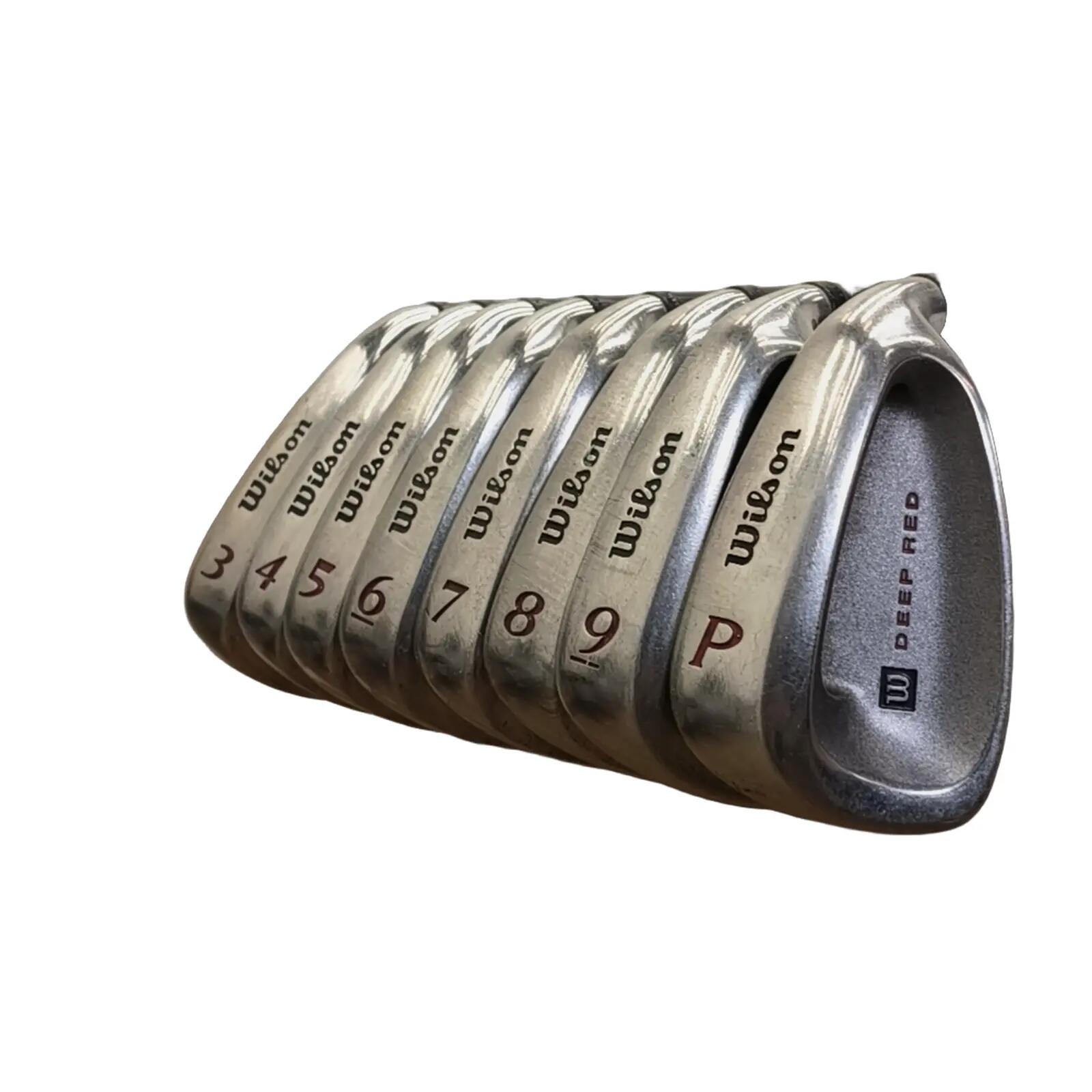 Wilson Deep Red IJzerset / 3-PW / Flex Regular / Grafiet 3/7
