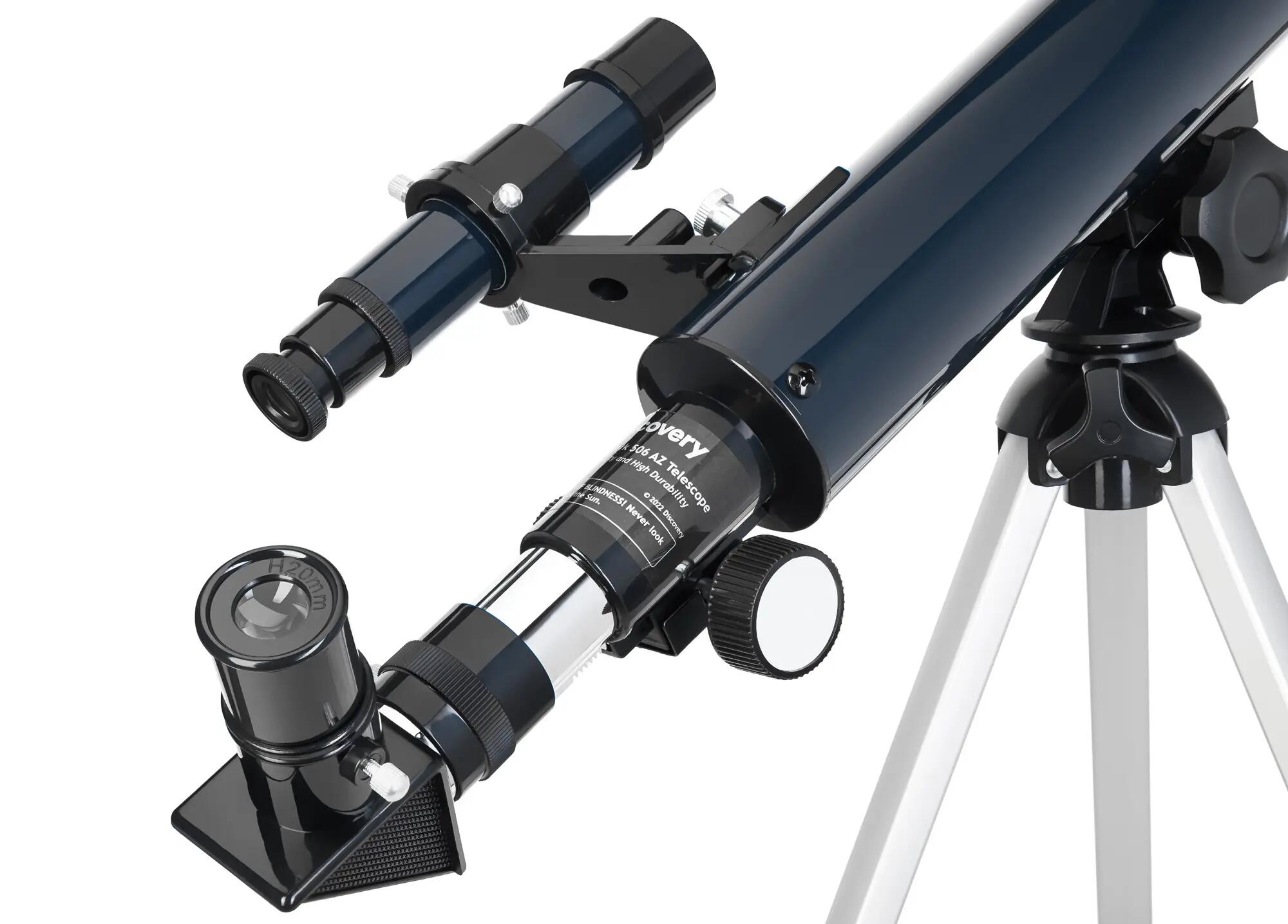 Telescopio Levenhuk Discovery Spark 506 AZ con libro in italiano 9/13