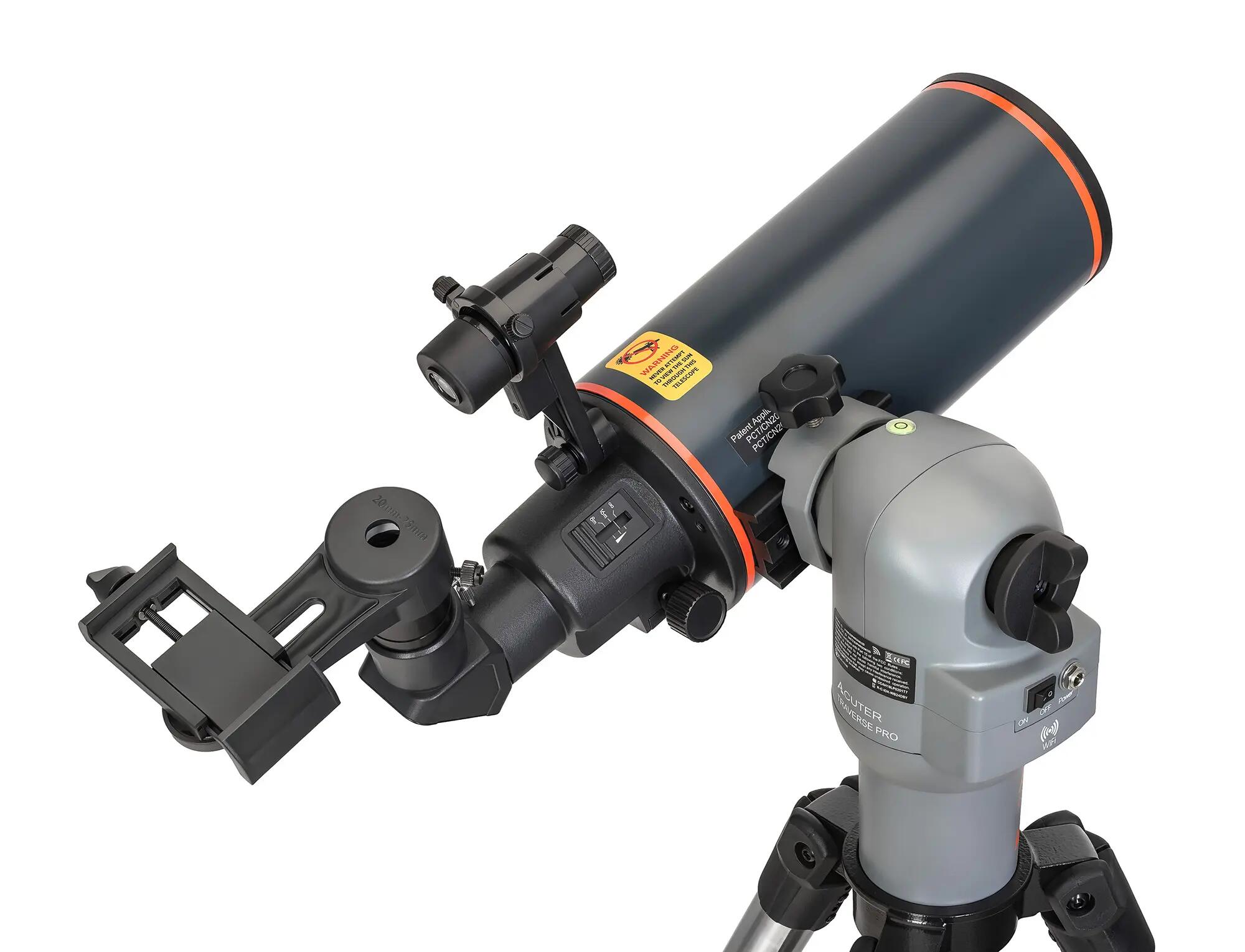 Phototélescope Wi-Fi Levenhuk Kelvin MAK90 AZ GOTO 5/15