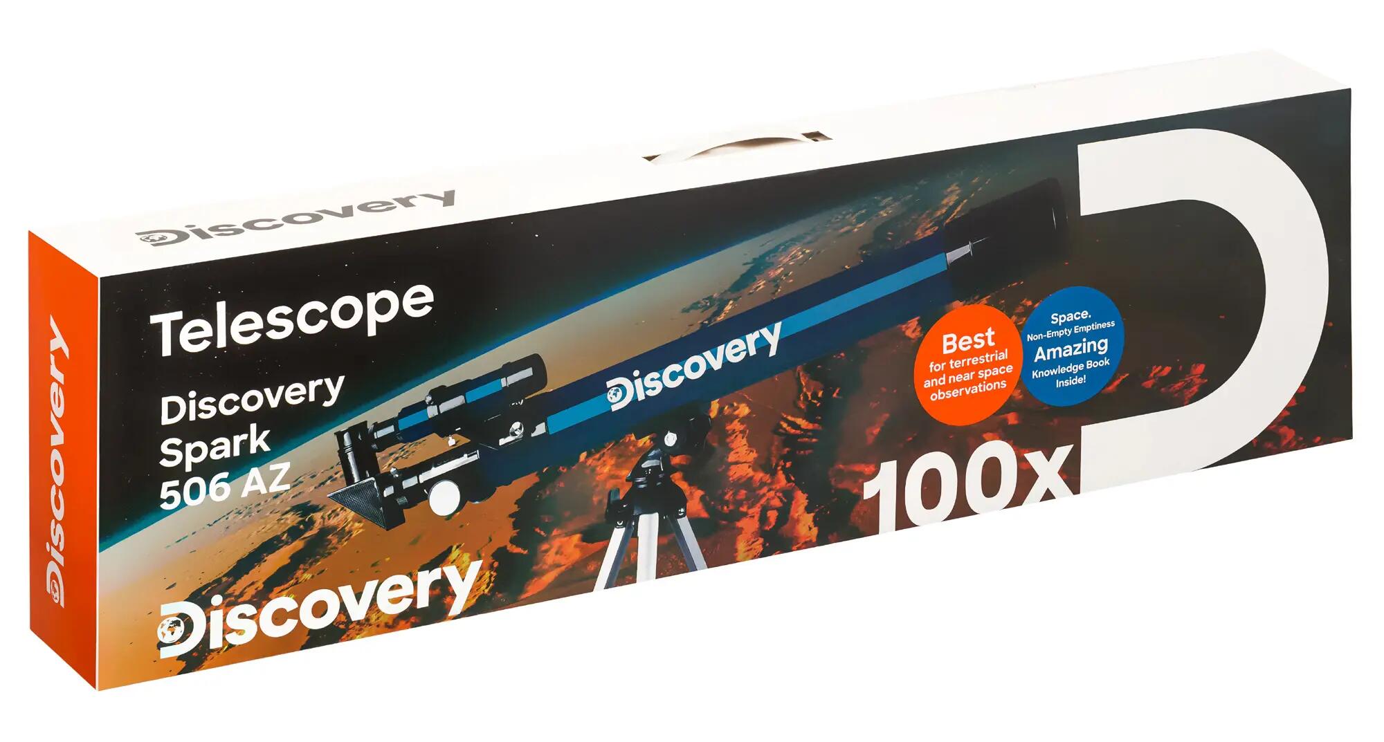 Telescopio Levenhuk Discovery Spark 506 AZ con libro in italiano 13/13