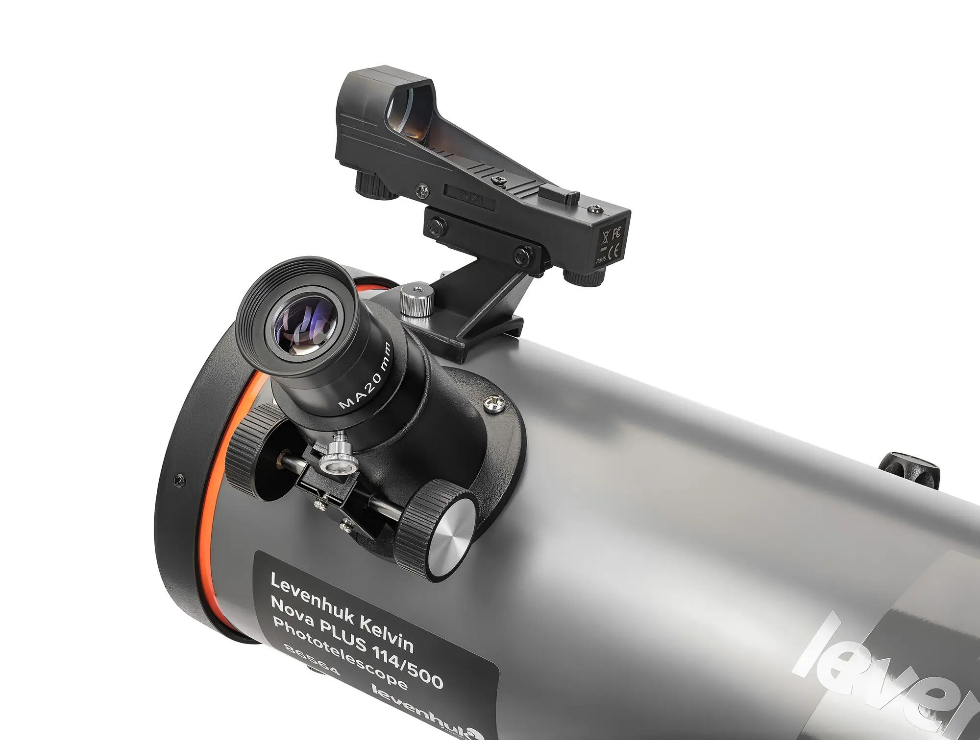 Fototelescopio Levenhuk Kelvin Nova PLUS 114/500 9/15