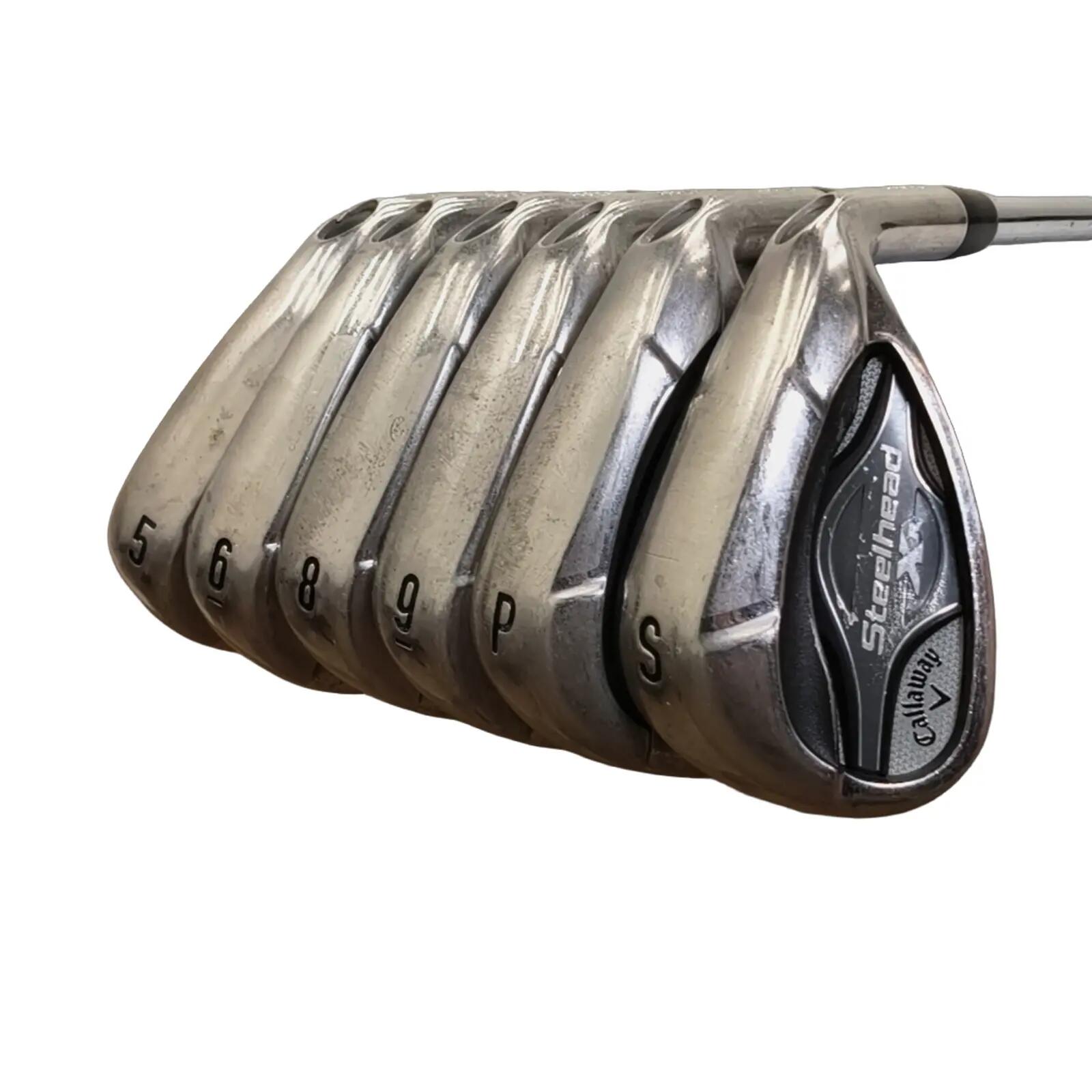 Callaway XR Steelhead Eisenset / 5-6i+8i-PW+SW / Flex Regular / Stahl 3/7