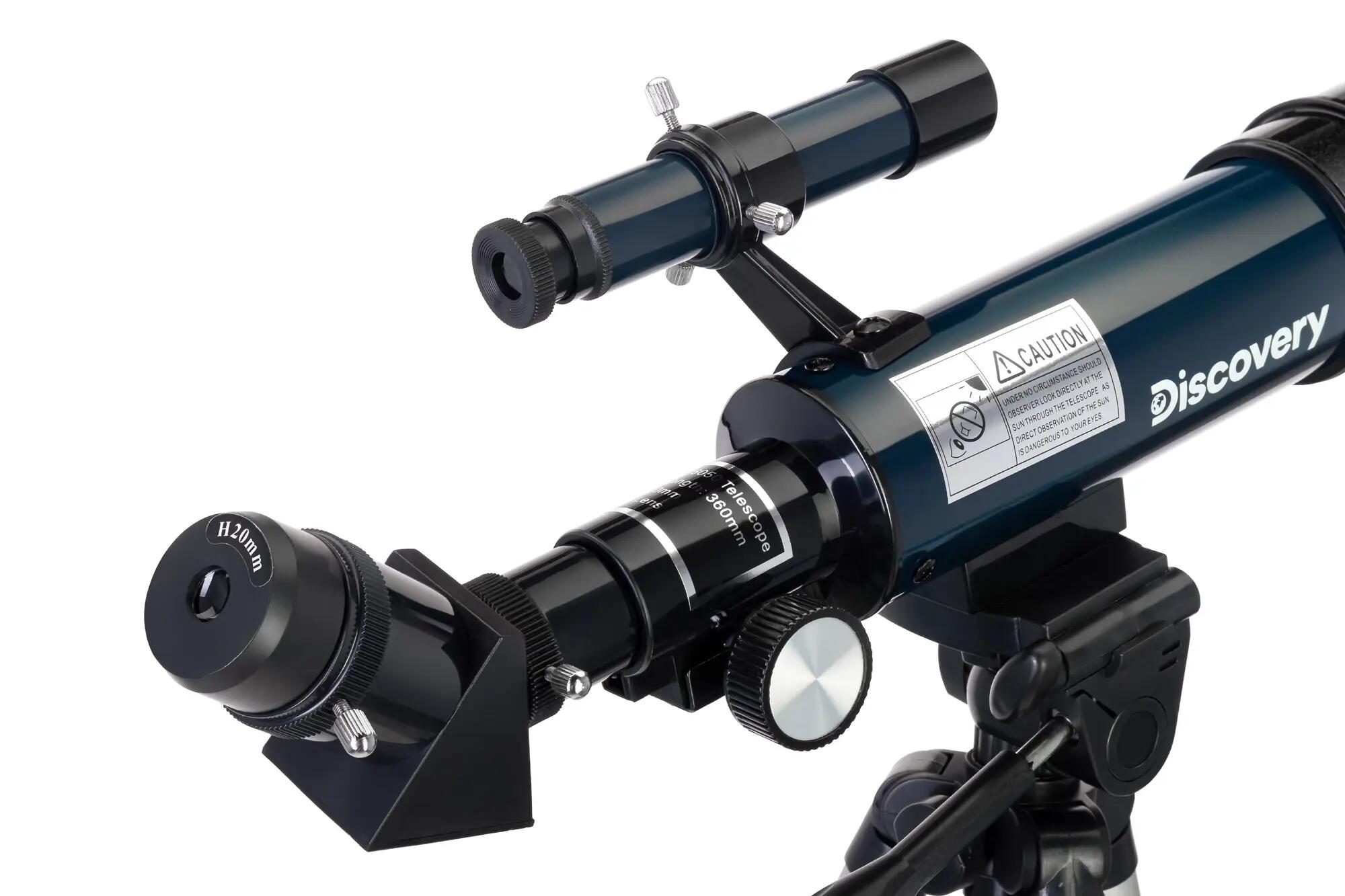 Telescopio Levenhuk Discovery Sky Trip ST50 con libro in inglese 12/15